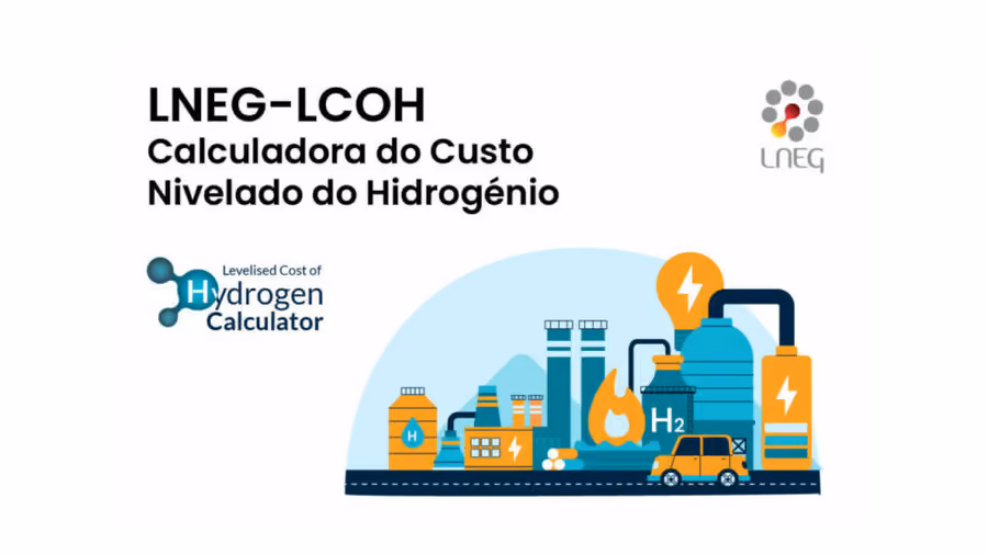 LNEG lança ferramenta Calculadora do Custo Nivelado do Hidrogénio